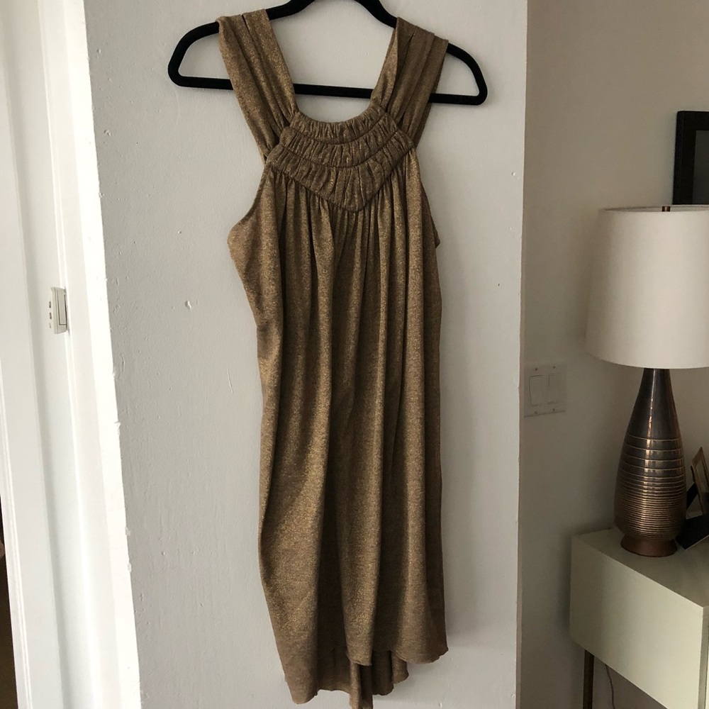 BCBGeneration gold dress